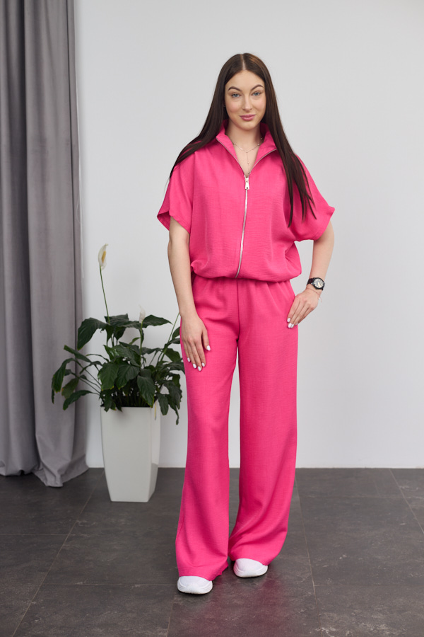 sera6629 Set 26.2940 Leinen, Farbe Himbeere, 40(XS), 42(S), 44(M) - Image 1