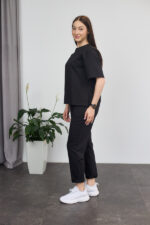 Set 26.1553 tricot dublu, culoare Negru, 42(S), 44(M), 46(L) - Image 3