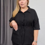 Komplet 26.2656 len, kolor Czarny, 48(XL), 50(XXL), 52(3XL)