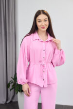 Set 26.2928 American crepe, color Pink, 42(S), 44(M), 46(L)