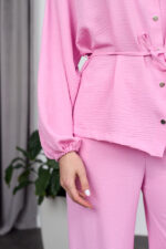 Set 26.2928 American crepe, color Pink, 42(S), 44(M), 46(L) - Image 5