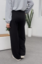 Pantaloni 26.2751 tricot dublu, culoare Negru, 40(XS), 42(S), 44(M), 46(L) - Image 2