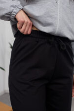 Pantaloni 26.2751 tricot dublu, culoare Negru, 40(XS), 42(S), 44(M), 46(L) - Image 4