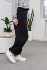 Pantaloni 26.2751 tricot dublu, culoare Negru, 40(XS), 42(S), 44(M), 46(L) - Image 3