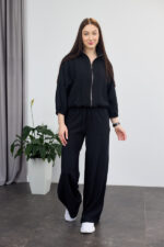 Set 26.2935 boho linen, color Black, 40(XS), 42(S), 44(M)