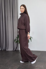 Set 26.2935 Boho-Leinen, Farbe Dunkle Schokolade, 40(XS), 42(S), 44(M) - Image 3
