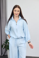 Set 26.2935 boho linen, color Sky blue, 40(XS), 42(S), 44(M) - Image 5