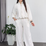 Set 26.2935 boho linen, color Milk, 40(XS), 42(S), 44(M)