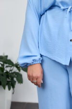 Set 26.2928 American crepe, color Light blue, 48(XL), 50(XXL), 52(3XL) - Image 4