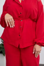 Set 26.2928 American crepe, color Red, 48(XL), 50(XXL), 52(3XL) - Image 5