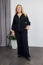Set 26.2935 boho linen, color Black, 46(L), 48(XL)