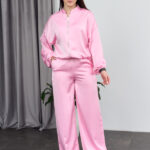 Set 26.2947 Double-Armani-Seide, Farbe Rosa, 40(XS), 42(S), 44(M)