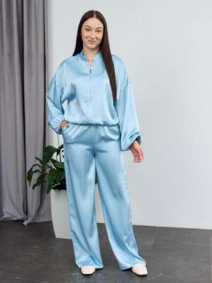 Комплект 26.2947 double Armani шовк, цвят Светлосин, 40(XS), 42(S), 44(M)