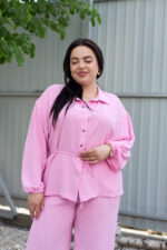 Комплект 26.2928 американски креп, цвят Розов, 48(XL), 50(XXL), 52(3XL)