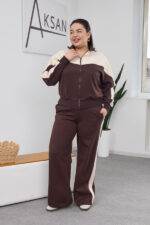 Set 26.2876 Double-Face-Stoff, Farbe Dunkle Schokolade, 46(L), 48(XL), 50(XXL) - Image 5