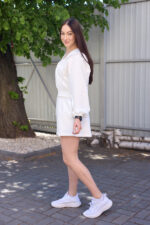 Костюм 26.2956 н Трикотаж двухнитка, колір Молочний, 40(XS) - 42(S), 44(М) - 46(L) - Зображення 3