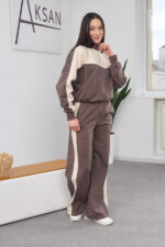Set 26.2876 double face fabric, color Cocoa, 40(XS), 42(S), 44(M)