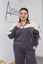Костюм 26.2876 б Дабл фейс, колір Графіт, 46(L), 48(XL), 50(ХХL) - Зображення 4