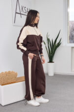 Set 26.2876 double face fabric, color Dark chocolate, 40(XS), 42(S), 44(M) - Image 3