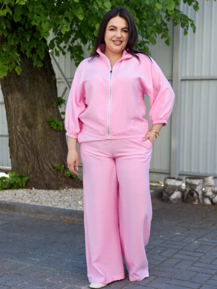 Комплект 26.2935 бохо лен, цвят Нежно розов, 46(L), 48(XL)