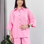 Set 26.2957 gecrashte Baumwolle, Farbe Rosa, 40(XS), 42(S), 44(M)