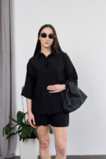 Костюм 26.2957 н Котон жатка, колір Чорний, 40(XS), 42(S), 44(М) - Зображення 6
