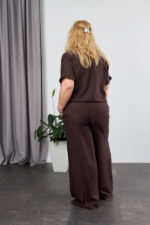 Костюм 26.2940 б Льон, колір Темний шоколад, 46(L), 48(XL), 50(ХХL) - Зображення 2