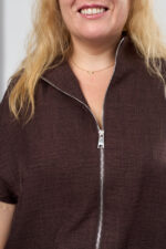 Костюм 26.2940 б Льон, колір Темний шоколад, 46(L), 48(XL), 50(ХХL) - Зображення 4