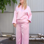 Set 26.2947 double Armani mătase, culoare Roz, 46(L), 48(XL), 50(XXL)