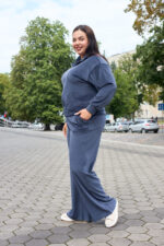 Костюм 26.2991 б Велюр тонкий, колір Графіт, 46(L), 48(XL), 50(ХХL) - Зображення 3