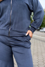 Костюм 26.2991 б Велюр тонкий, колір Графіт, 46(L), 48(XL), 50(ХХL) - Зображення 4