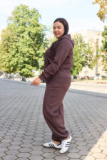 Костюм 26.3015 б Костюмна лакоста, колір Темний шоколад, 46(L), 48(XL), 50(ХХL) - Зображення 3