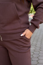Костюм 26.3015 б Костюмна лакоста, колір Темний шоколад, 46(L), 48(XL), 50(ХХL) - Зображення 5