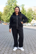 Костюм 26.3015 б Костюмна лакоста, колір Чорний, 46(L), 48(XL), 50(ХХL) - Зображення 6