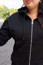 Костюм 26.3015 б Костюмна лакоста, колір Чорний, 46(L), 48(XL), 50(ХХL) - Зображення 4