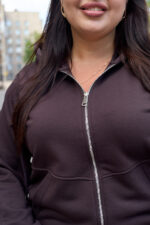 Костюм 26.3021 б Трикотаж петля, колір Темний шоколад, 48(XL), 50(ХХL), 52(3XL) - Зображення 5