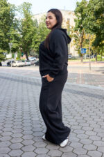 Костюм 26.3021 б Трикотаж петля, колір Чорний, 48(XL), 50(ХХL), 52(3XL) - Зображення 5