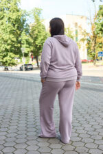 Костюм 26.3021 б Трикотаж петля, колір Світло баклажановий, 48(XL), 50(ХХL), 52(3XL) - Зображення 2