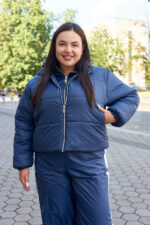 Костюм 26.3007 б Плащівка Лаке, колір Темно синій, 48(XL), 50(ХХL) - Зображення 5