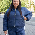 Костюм 26.3007 б Плащівка Лаке, колір Темно синій, 48(XL), 50(ХХL)