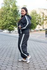 Костюм 26.3007 б Плащівка Лаке, колір Чорний, 48(XL), 50(ХХL) - Зображення 3