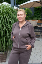 Костюм 26.3034 б Дабл фейс, колір Какао, 46(L), 48(XL), 50(ХХL) - Зображення 2