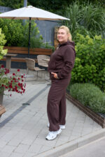 Костюм 26.3034 б Дабл фейс, колір Темний шоколад, 46(L), 48(XL), 50(ХХL) - Зображення 4