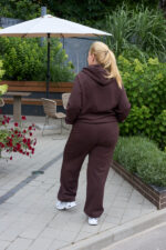 Костюм 26.3034 б Дабл фейс, колір Темний шоколад, 46(L), 48(XL), 50(ХХL) - Зображення 3