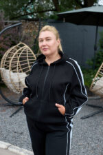 Костюм 26.3029 б Костюмна лакоста, колір Чорний, 48(XL), 50(ХХL), 52(3XL) - Зображення 5