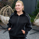 Костюм 26.3029 б Костюмна лакоста, колір Чорний, 48(XL), 50(ХХL), 52(3XL)