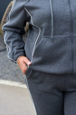 Костюм 26.3029 б Костюмна лакоста, колір Графіт, 48(XL), 50(ХХL), 52(3XL) - Зображення 6