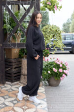 Костюм 26.2993 н Пума фліс, колір Чорний, 40(XS), 42(S), 44(М) - Зображення 3