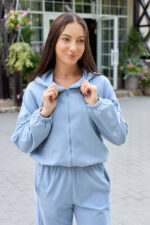 Костюм 26.2993 н Пума фліс, колір Світло джинсовий, 40(XS), 42(S), 44(М) - Зображення 6