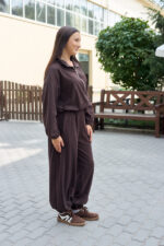 Костюм 26.2992 н Пума фліс, колір Темний шоколад, 40(XS), 42(S), 44(М) - Зображення 4